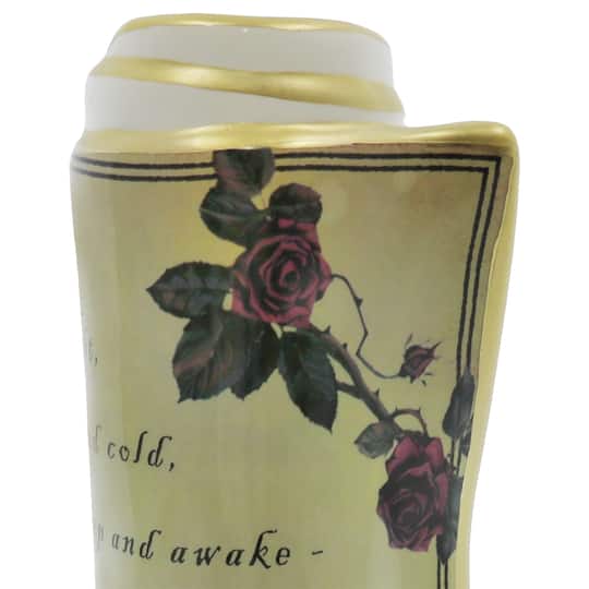 Assorted 7" Romeo & Juliet Ceramic Scroll Vase, 1pc. by Ashland®